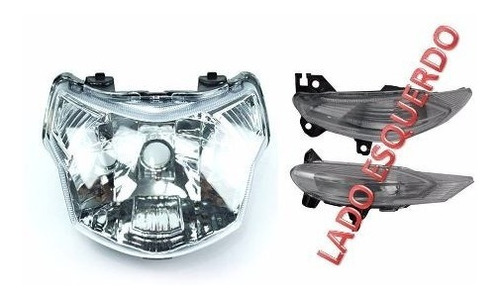 # Farol + Pisca Lado Esquerdo Crypton 2013 A 2015