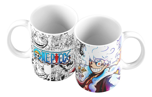 Taza Mug 11oz Anime One Piece Gear 5 Luffy