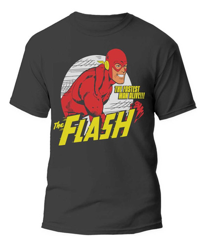 Remeras Superheroes Dc The Flash /arkhamremeras/ 