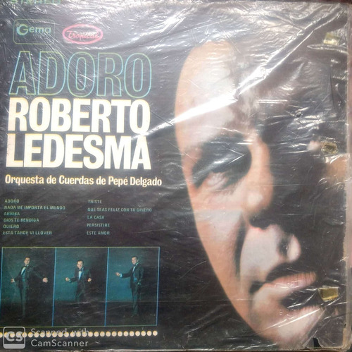 Lp Adoro  Roberto Ledesma  