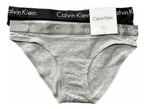 Calvin Klein Calzón Original Talla Xs  Mujer 2 Piezas