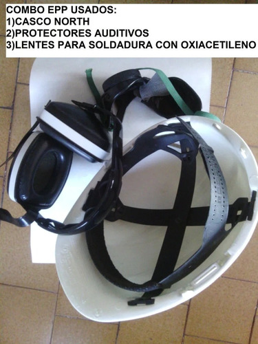 Casco De Seguridad Industrial Con Accesorios