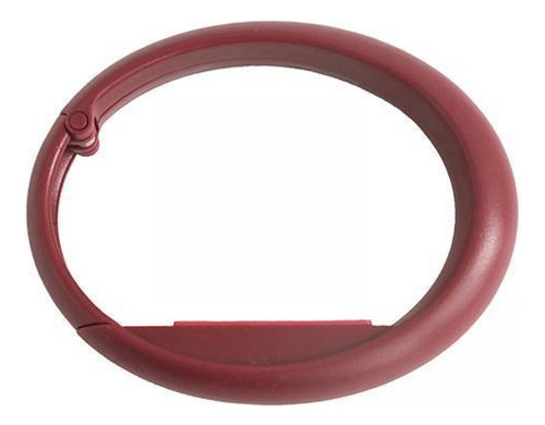Percha For Bolso De Mesa Con 2 Ganchos, Color Rojo
