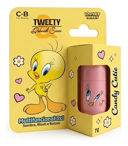 Stick Multfuncional 3x1 Candy Cutie Tweety Deborah Secco 7g
