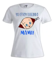 Comprar Remeras Baby Shower Mujer Personalizadas