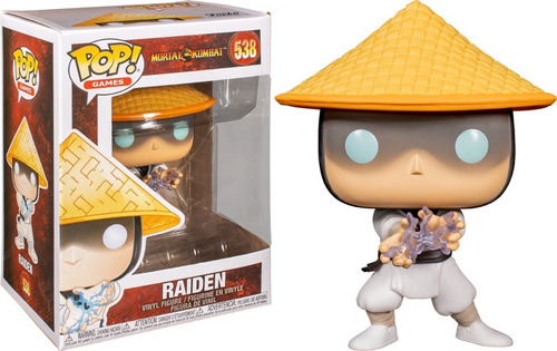 Funko Pop Raiden Mortal Kombat 538 Pr