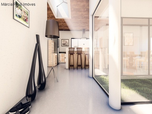 Imagem 4 de 14 de Casa A Venda Em Construção No Condomínio Terras De Jundiaí Em Jundiaí. - Ca04341 - 69935641
