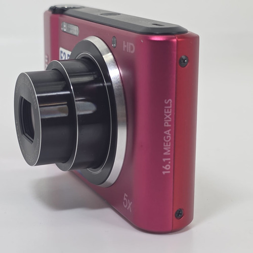 Câmera Digital Samsung St66 16.1 Mp Cyber-shot Cybershot Red Vermelho