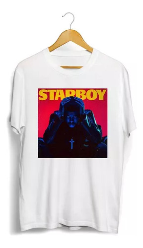 Remera Camiseta The Weeknd Ft. Daft Punk Starboy Unisex