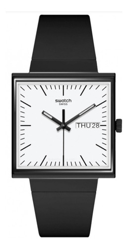 Reloj Swatch So34b700 What If...black?