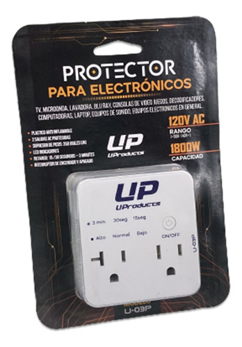 Protector De Corriente Para Electrónicos Nevera Frezzer 2t