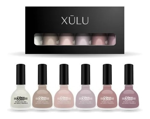 Imagen 2 de 4 de Pack X12 Esmaltes De Uñas Colores A Elección Xúlu Z500