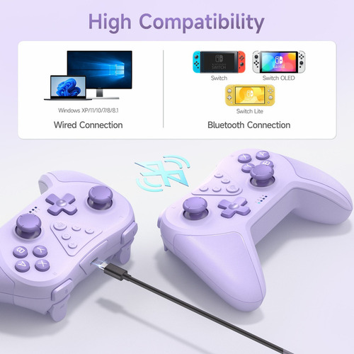Easysmx T37 Gamepad Inalámbrico Control Para Nintendo Switch