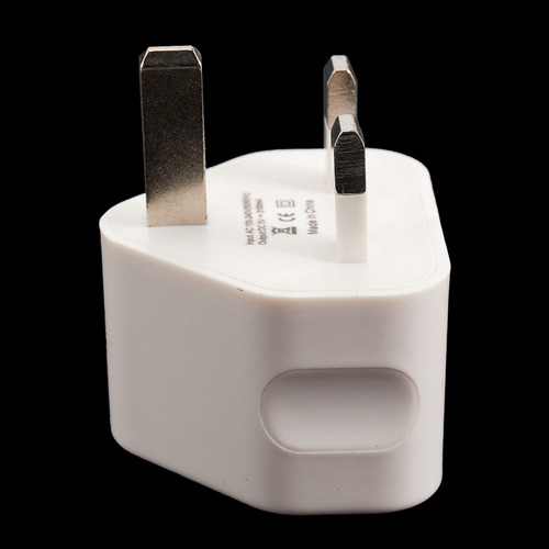 2 Adaptadores De Cargador De Pared Usb Universal De 3 Pines