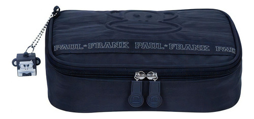 Estojo Box Especial Paul Frank Sestini Cor Azul-marinho Nome Do Desenho Liso