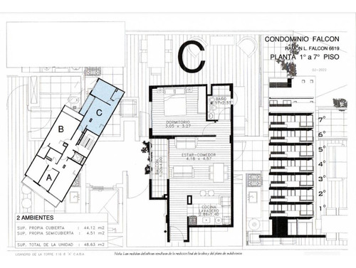 Dpto 2 Ambientes En Construccion - Ramon Falcon 6600 Villa Luro