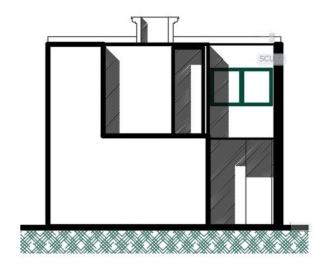 Plano De Casa 7.65 X 16.5 Proyecto Arquitectura Construcción