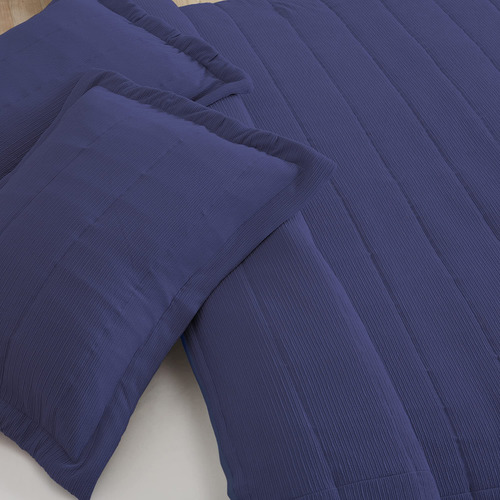 Juego De Colcha De Tela Texturizada Spandex Twin/twin Xl De