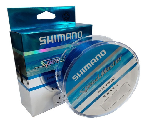 Tanza Shimano Speed Master Carrete 500mts 0.405mm Pesca