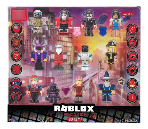 Roblox Classics Series 7 Kit Figuras De Ação Bonecos Playset