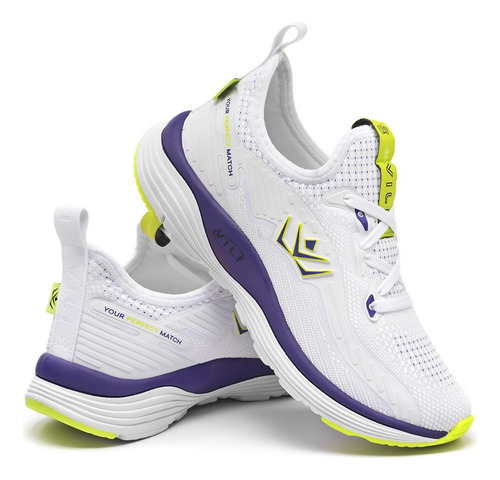 Tênis Feminino Branco Vili All Journey Caminhada Academia