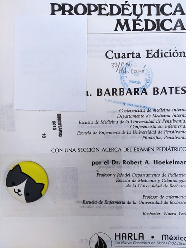 Libro Propedéutica Médica Bates 156r4