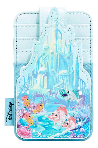 Loungefly The Little Mermaid Castle Tarjetero Ariel