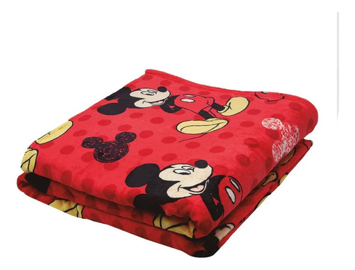 Cobija Tesso Cobertor ligero con diseño mickey mouse de 2.2m x 1.8m