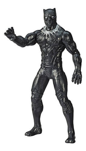Marvel Vingadores E5556 Hasbro Boneco Pantera Negra 25cm