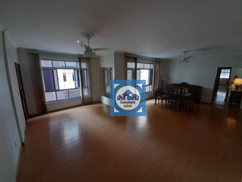 Imagem 3 de 30 de Apartamento Com 3 Dormitórios À Venda, 220 M² Por R$ 750.000,00 - José Menino - Santos/sp - Ap2077