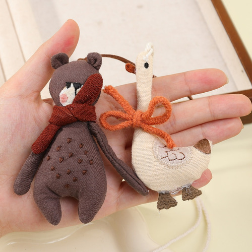 Collar De Muñeca Con Forma De Animal De Peluche, Bonito CoLG