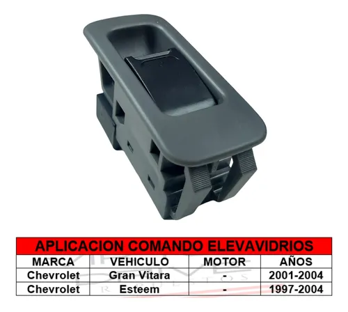 Boton Switch Comando Elevavidrios Gran Vitara 5 Pines