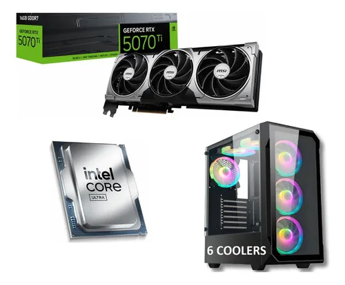 Pc Gamer Render Core Ultra 7 Rtx16gb Ddr5 32gb Nvme 1tb 850w