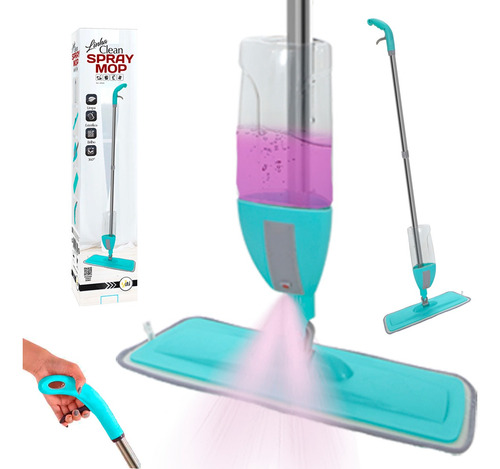Imagem 1 de 7 de Esfregão Mop Spray Com Reservatorio