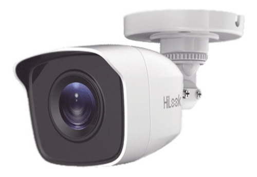 HiLook Cámara de Seguridad Tipo Bala TURBOHD 5 MP Protección IP66 Para Uso Exterior IR EXIR 20 mts Para Vision Nocturna Compatibilidad TVI-AHD-CVI-CVBS Modelo THC-B150-P
