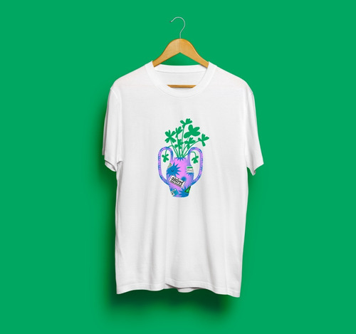 Camiseta Estampada Diseño Florero - Aesthetic Hipster Unisex