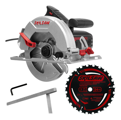 Sierra Circular Mano Skil 1400w 5402 Disco 7 1/4 Madera Guia