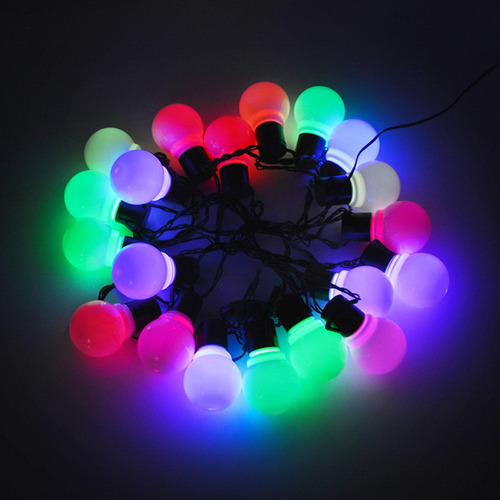 Lámpara Led Cadena Jardín Navidad Colgante Luces De Hadas
