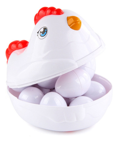 Un Juguete Para Niños Pequeños Con Huevos A Juego Con Cajas