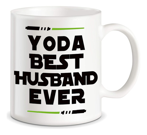 Tazas Clásicas Yoda Best Husband Divertida Novedad Taza De C