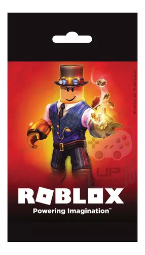 Código Roblox 1600 Robux Envio Imediato Cartão Digital - Escorrega o Preço