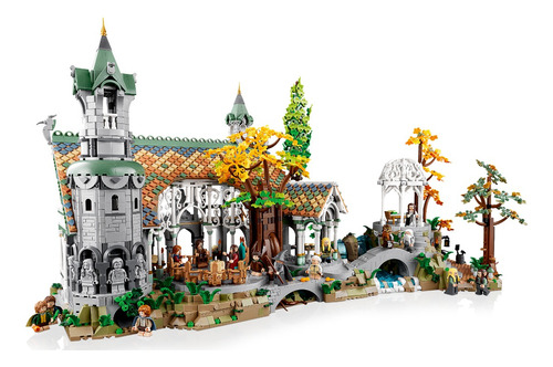 Lego Icons 10316 Senhor Dos Anéis Valfenda Rivendell 6167 Pç
