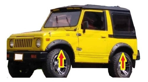 Imagen 4 de 5 de Samurai Sj 410 Ampliaciones Suzuki Extenciones Repuesto