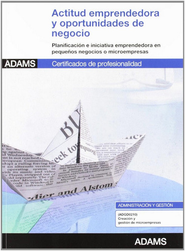 Libro Actitud Emprendedora Y Oportunidades De Negocio - V...