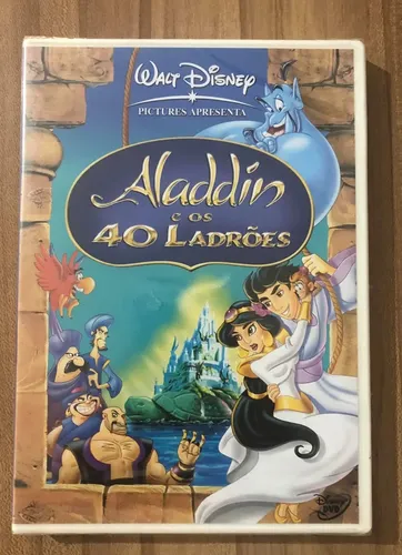 Dvd Aladdin E Os 40 Ladroes (novo Original Lacrado) | Parcelamento