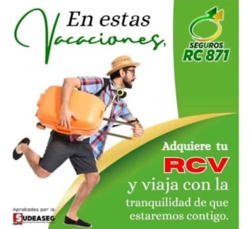 Seguro Rcv Cualquier Tipo De Vehiculo Desde 15$