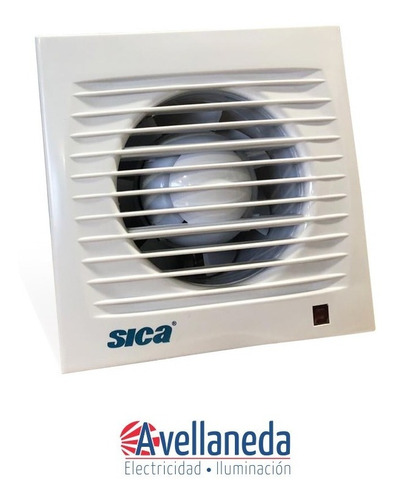 Imagen 2 de 10 de Extractor De Aire 4 Pulgadas 100mm 19w 220v Sica