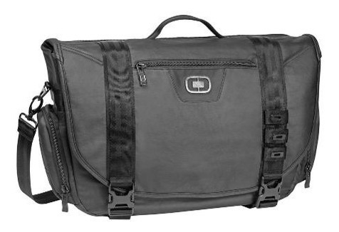 Maletin Ogio Rivet Messenger Black Maletin Laptop Bag