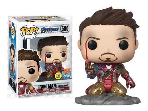 Funko Pop Iron Man Avengers I Am Iron Man #580 Brilla Px