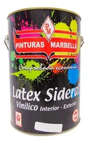 Comprar Pintura Látex Vinilico Sideral Marbella Color Blanco Terminacion Mate Galon 3.8 Litros